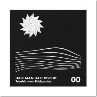 Half Man Half Biscuit / Minimal Graphic Design Tribute Posters and Art